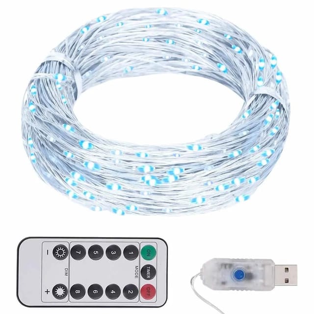 vidaXL LED-Lichterkette mit 150 LEDs Kaltweiß 15 m 330050