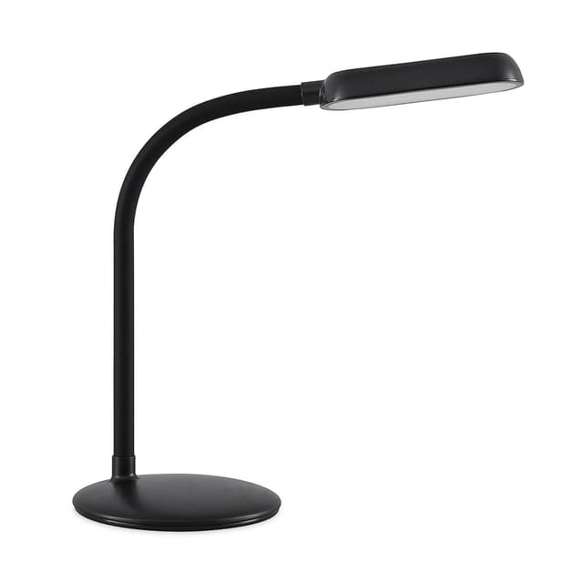 PRIOS LED Tischlampe Opira 6733006mit USB Anschluss Dimmbar Modern in Schwarz 1-flammig Arbeitszimmerleuchte