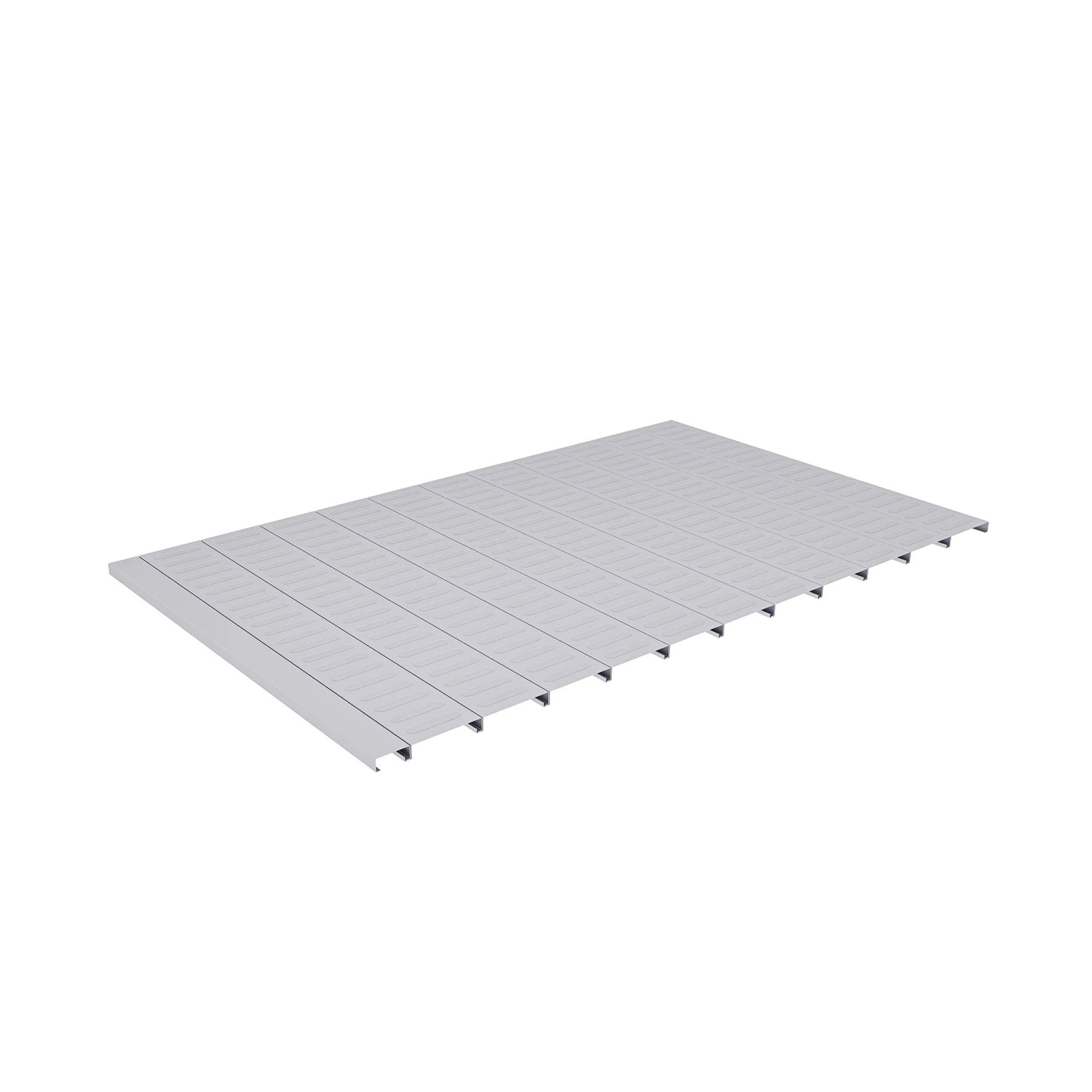 Plats Einlegeboden für Garten- und Geräteschrank L 122 cm x 75 cm Silber