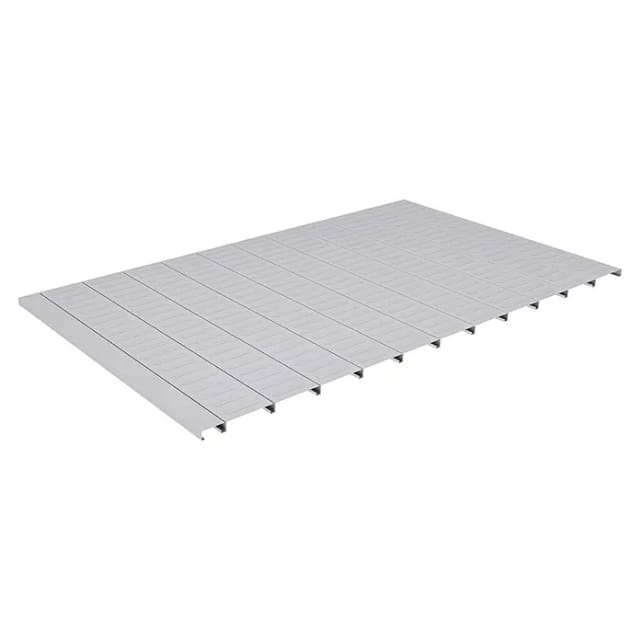 Plats Einlegeboden für Garten- und Geräteschrank L 122 cm x 75 cm Silber