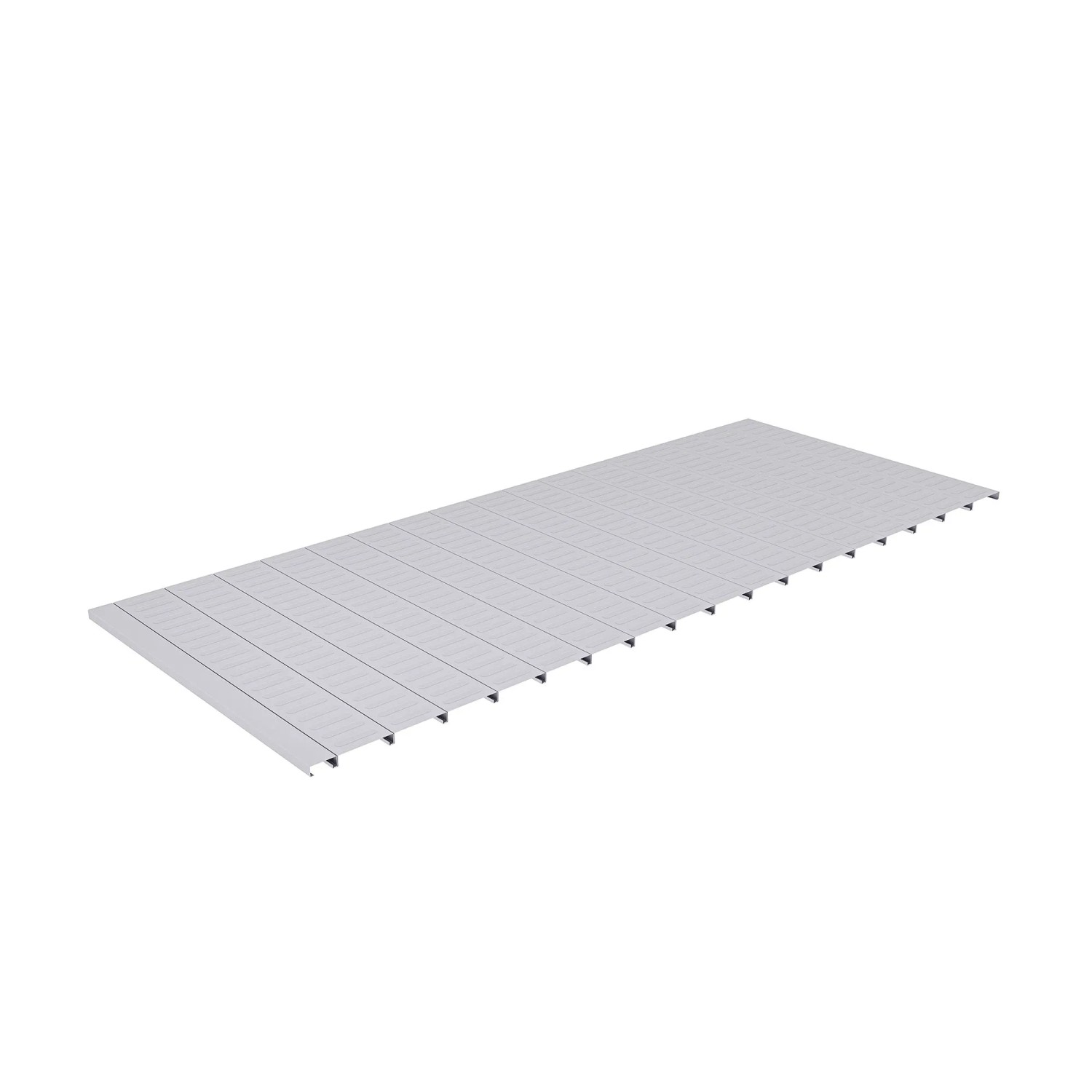 Plats Einlegeboden für Garten- und Geräteschrank XL 184 cm x 75 cm Silber