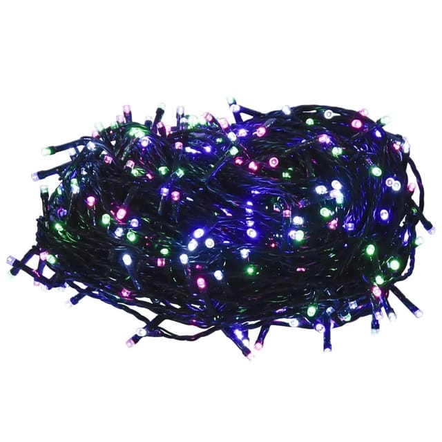 vidaXL LED-Lichterkette mit 1000 LEDs Pastell Mehrfarbig 100 m PVC 343222