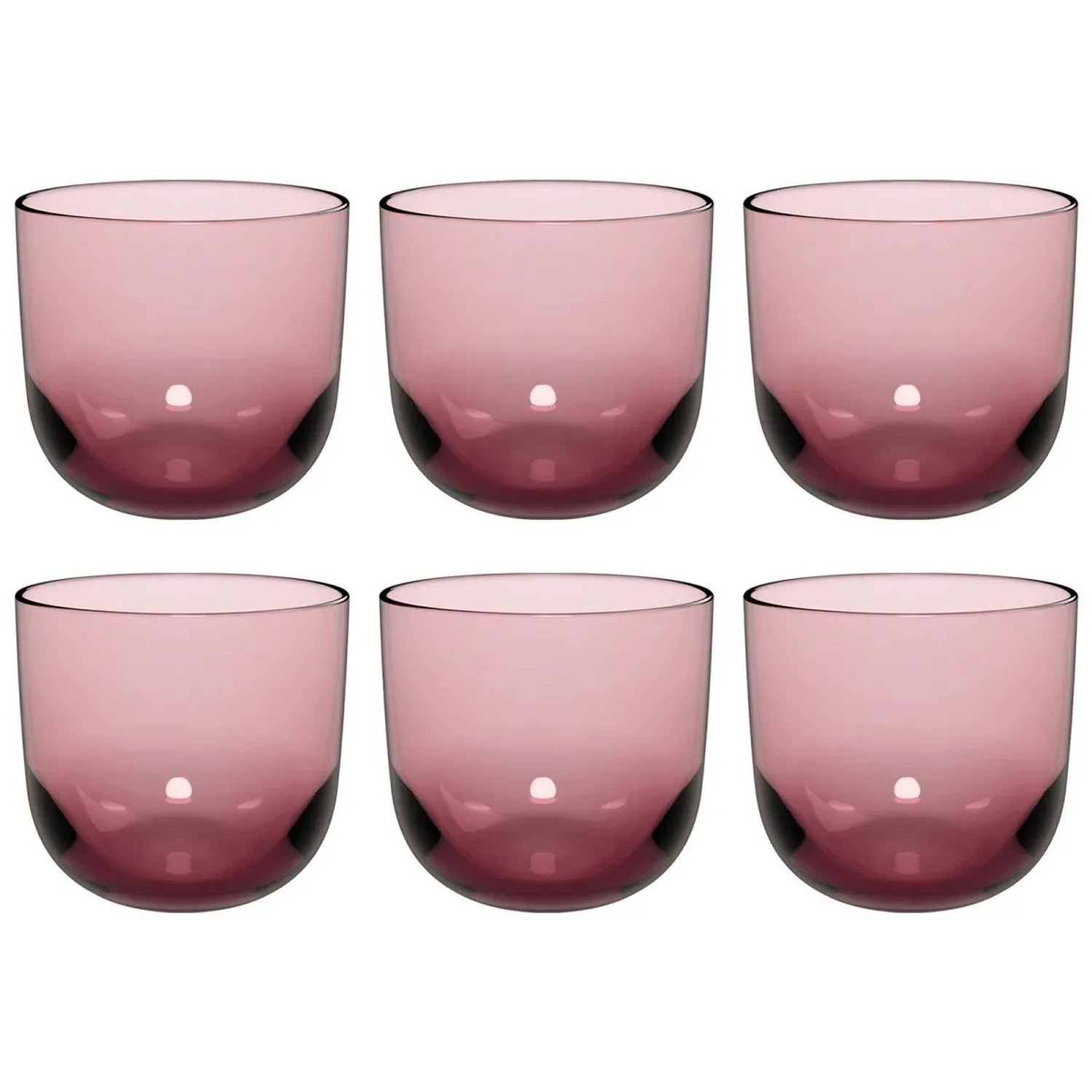 like. by Villeroy & Boch Like Glass Wassergläser 280 ml 6er Set Grape