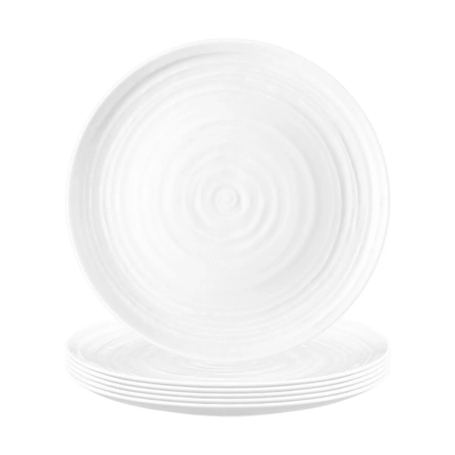 Seltmann Weiden Terra Frühstücksteller 22,5 cm 6er Set Weiß
