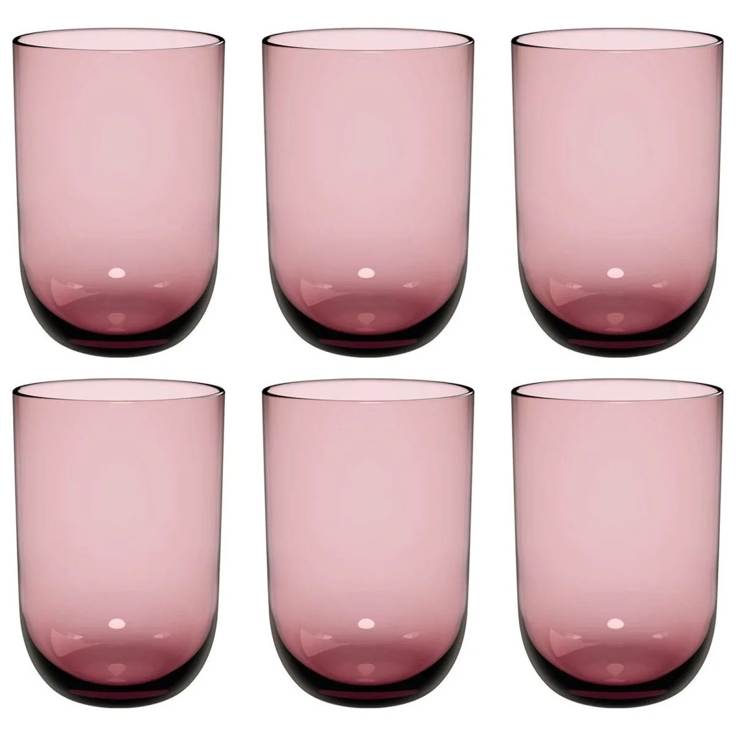 like. by Villeroy & Boch Like Glass Longdrinkbecher 385 ml 6er Set Grape