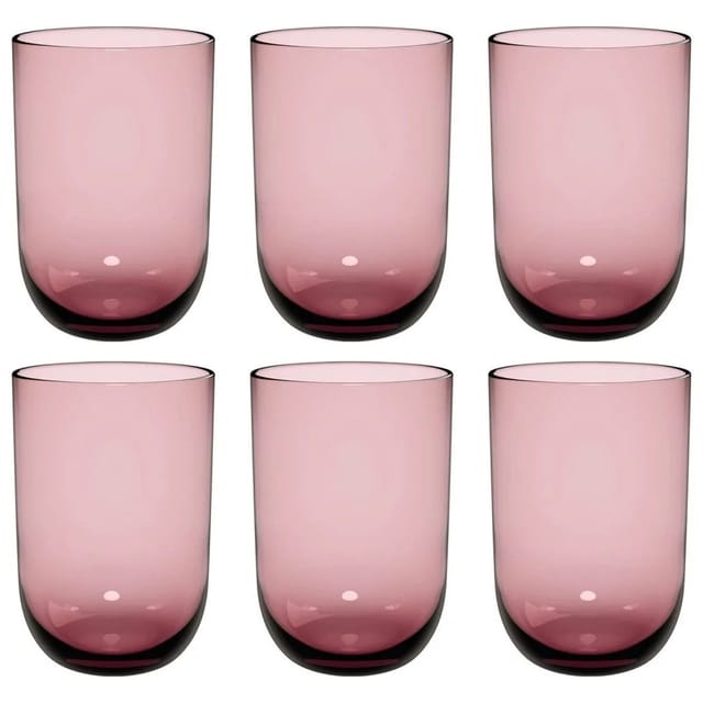 like. by Villeroy & Boch Like Glass Longdrinkbecher 385 ml 6er Set Grape