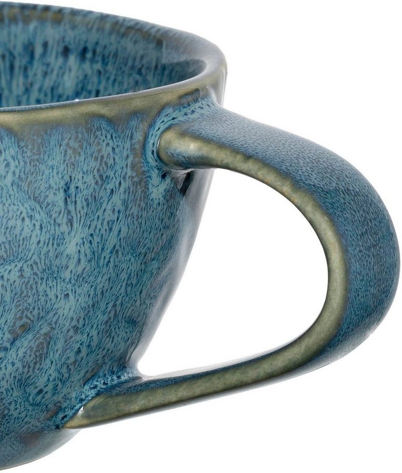 Leonardo Matera Kaffeetassen 290 ml 4er Set Blau