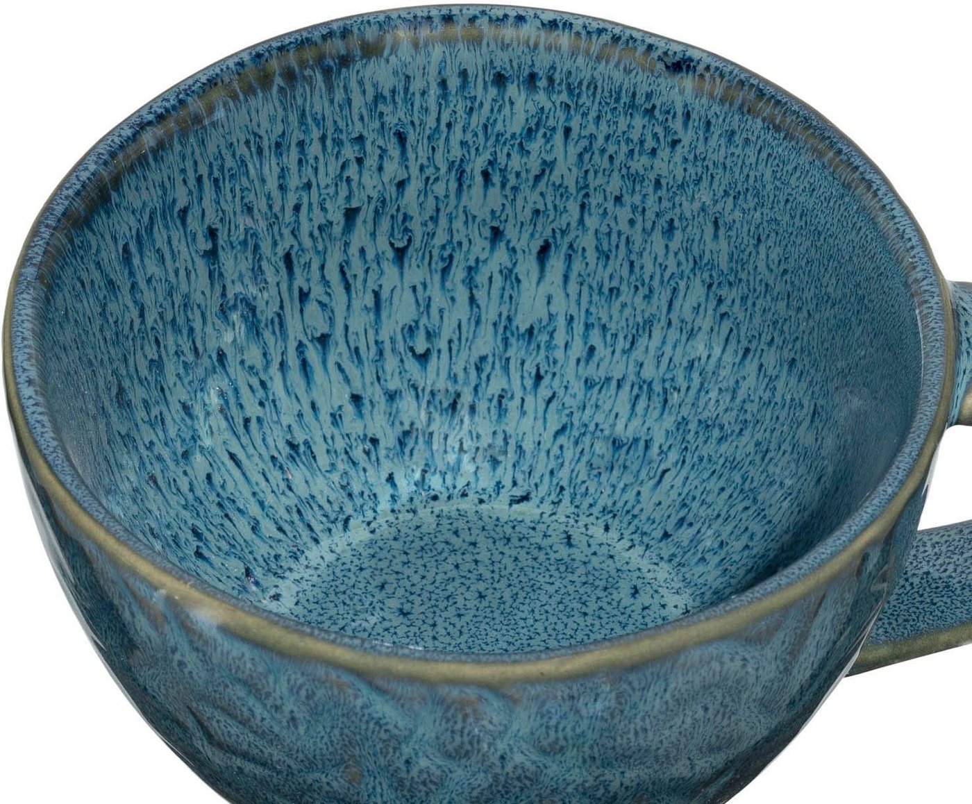 Leonardo Matera Kaffeetassen 290 ml 4er Set Blau Bild 3