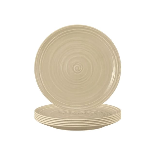 Seltmann Weiden Terra Brotteller 17,7 cm 6er Set Sandbeige