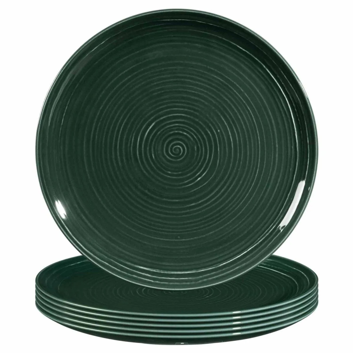 Seltmann Weiden Terra Speiseteller 27,8 cm 6er Set Moosgrün