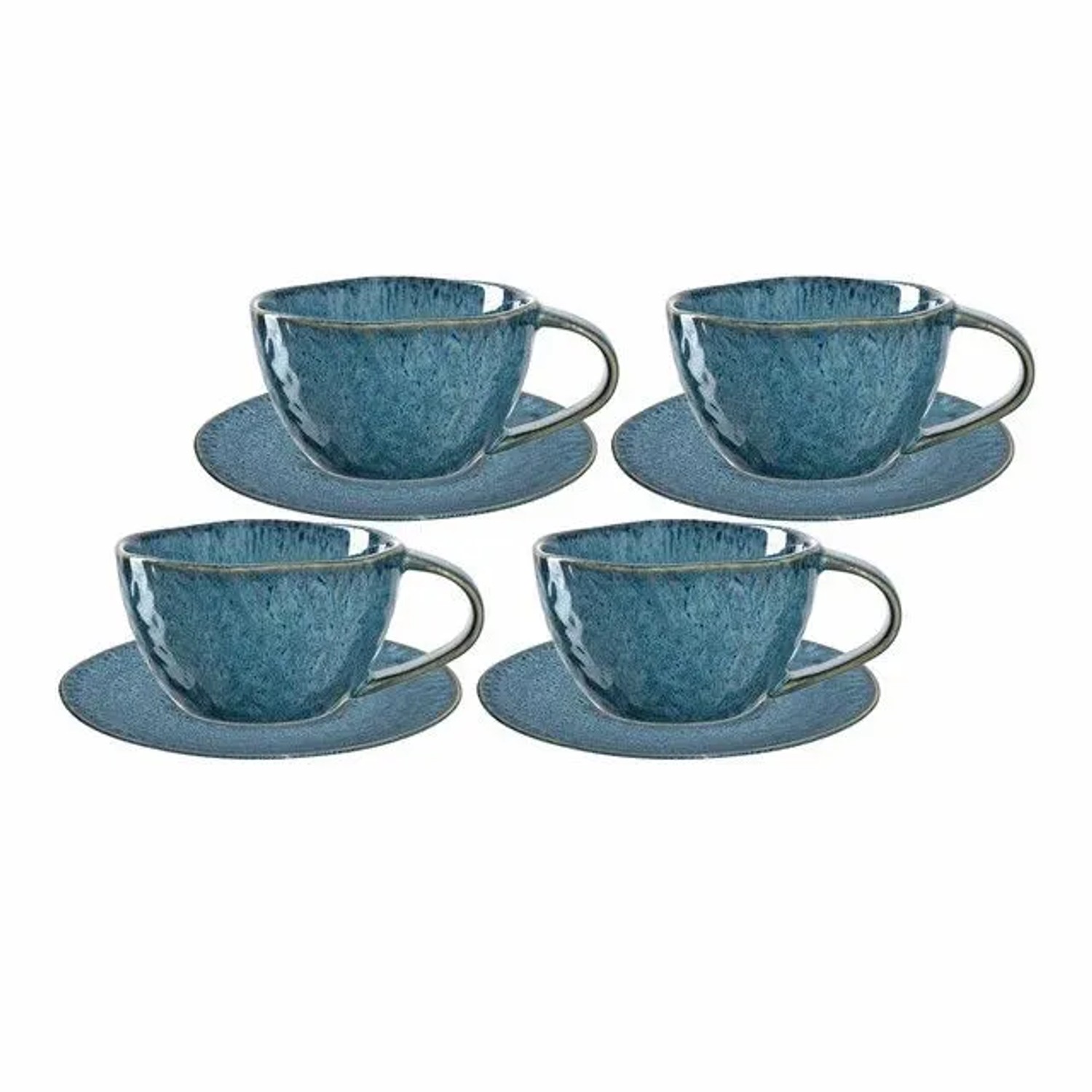 Leonardo Matera Cappuccino Set 8-teilig Blau
