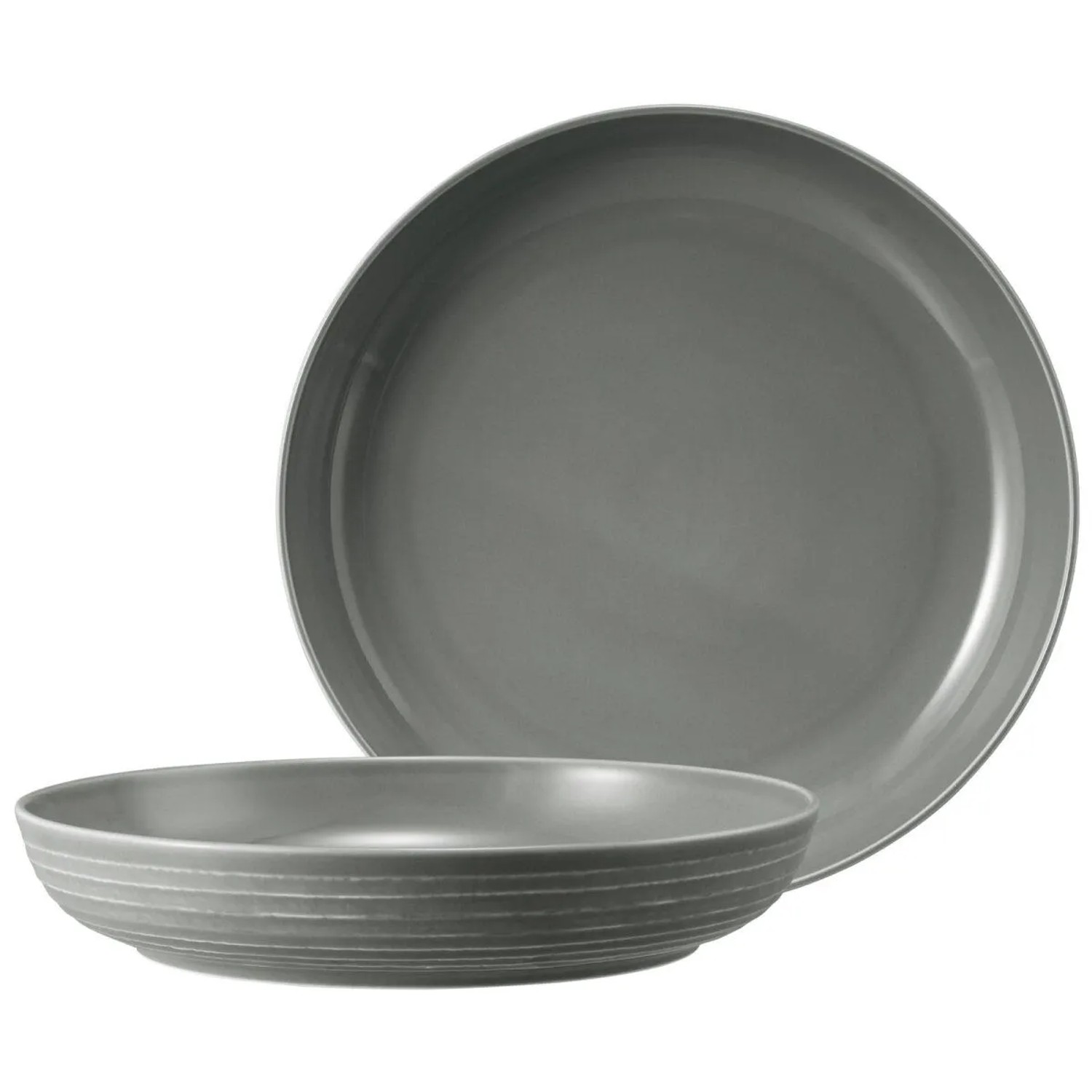 Seltmann Weiden Terra Foodbowl 28,4 cm 2er Set Perlgrau