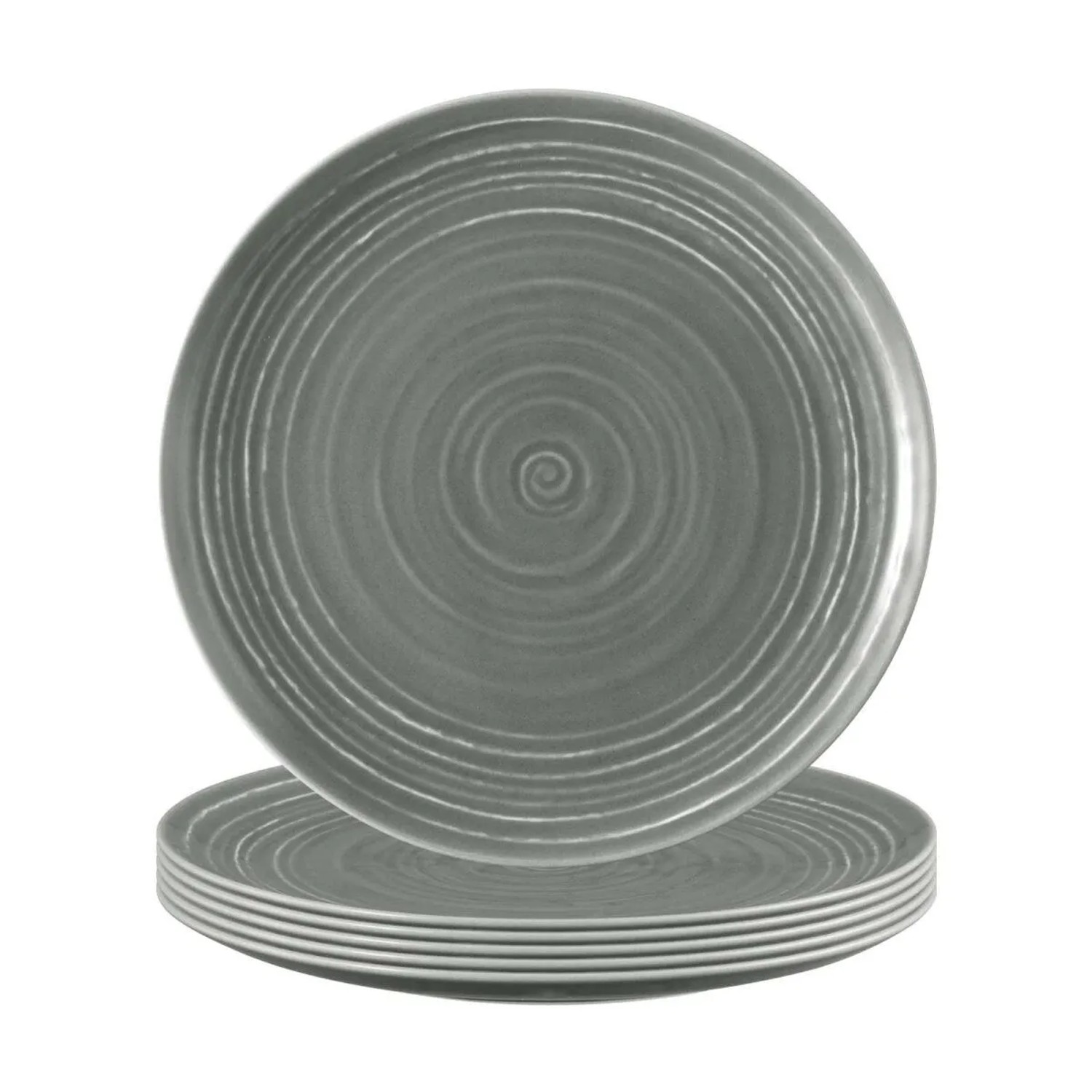 Seltmann Weiden Terra Frühstücksteller 22,5 cm 6er Set Perlgrau