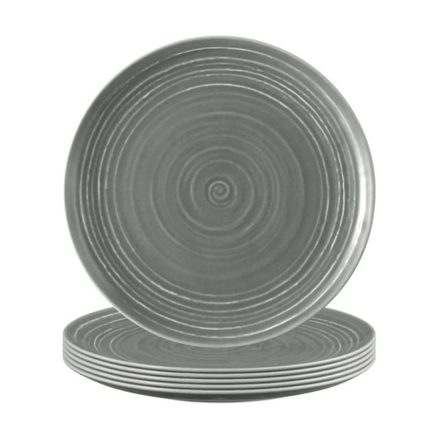 Seltmann Weiden Terra Frühstücksteller 22,5 cm 6er Set Perlgrau
