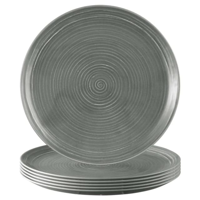 Seltmann Weiden Terra Speiseteller 27,8 cm 6er Set Perlgrau