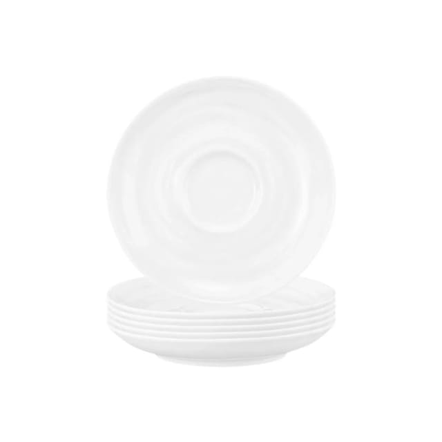 Seltmann Weiden Terra Espressountertassen 12 cm 6er Set Weiß