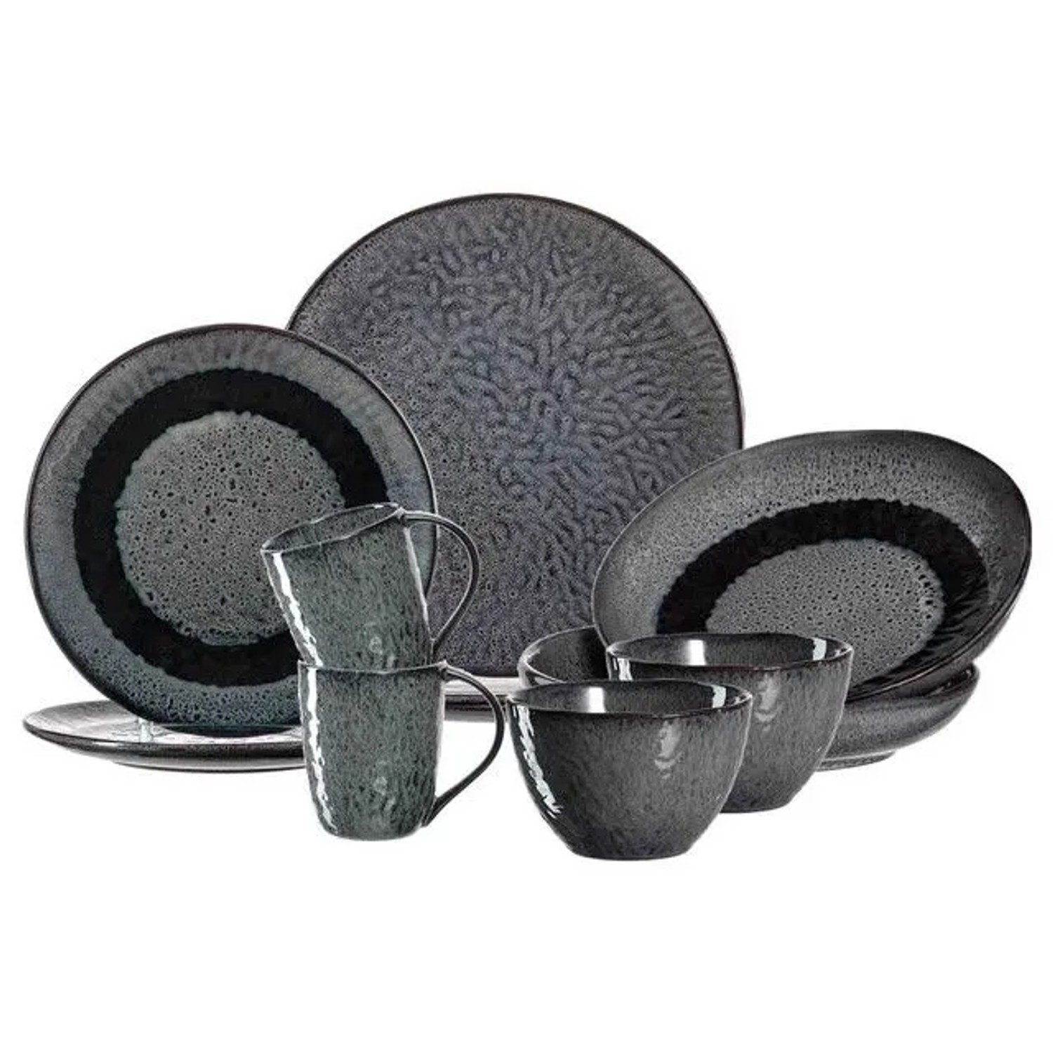 Leonardo Matera Kombi-Set 10-teilig Anthrazit