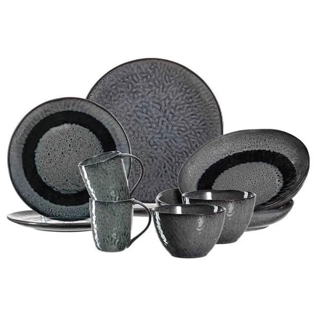 Leonardo Matera Kombi-Set 10-teilig Anthrazit