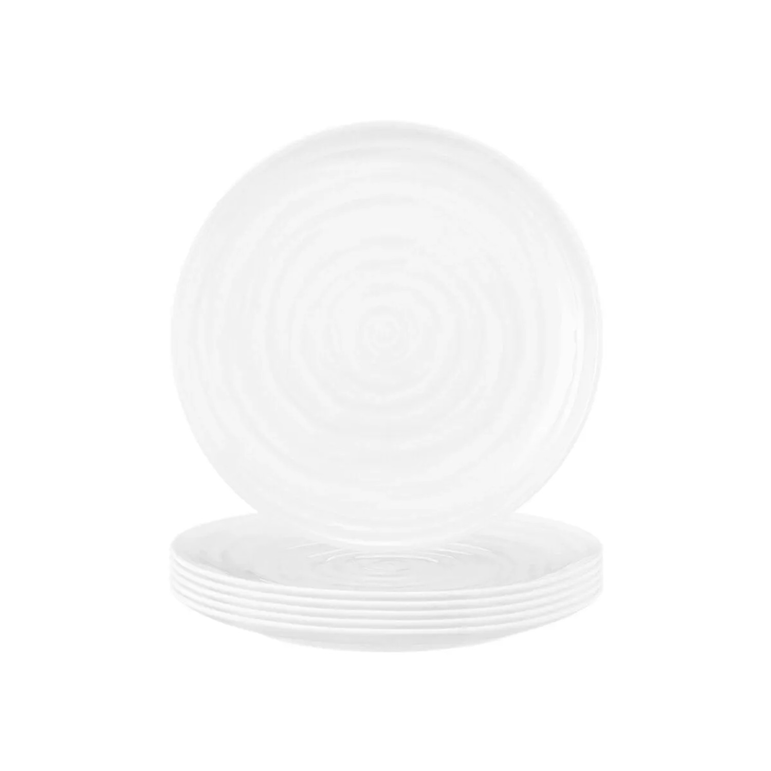 Seltmann Weiden Terra Brotteller 17,7 cm 6er Set Weiß
