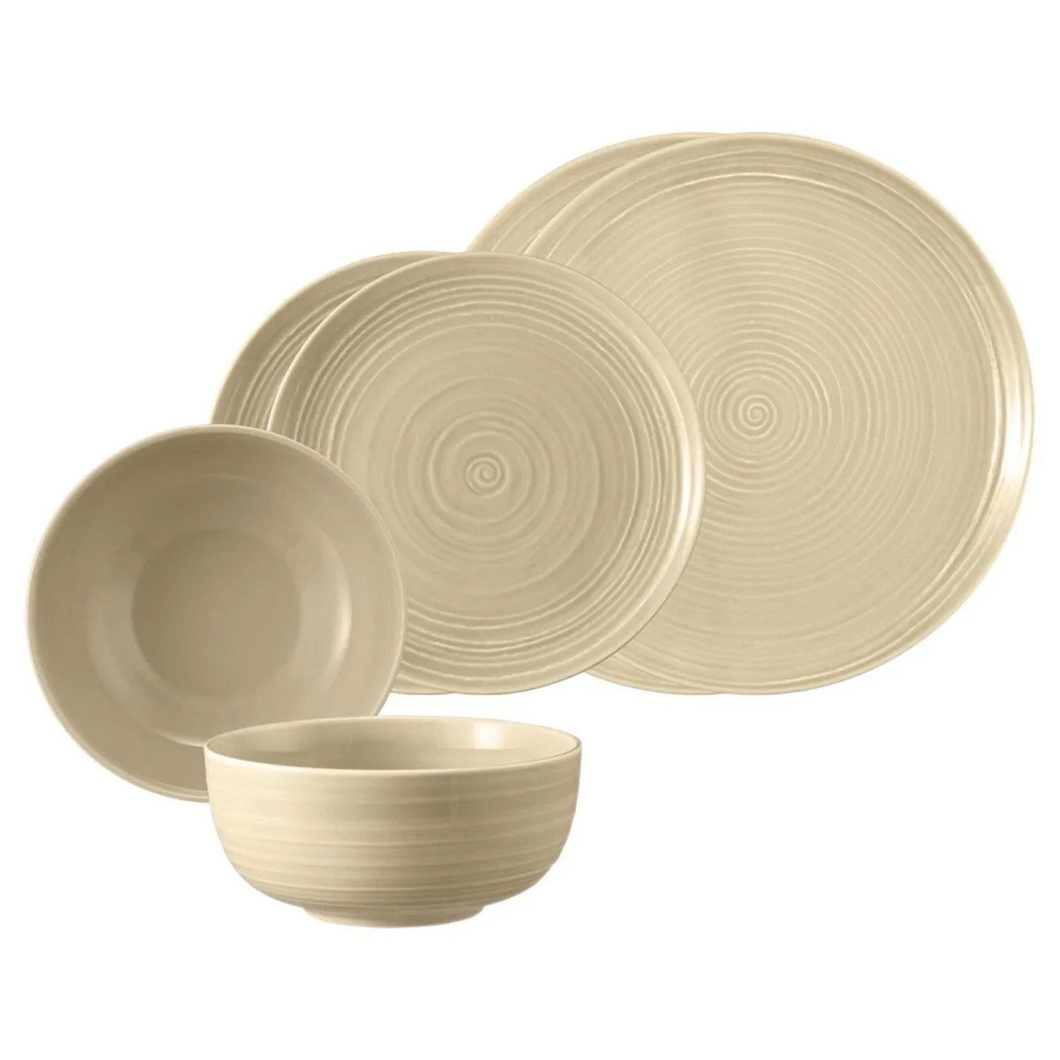 Seltmann Weiden Terra Basic-Set 6-teilig Sandbeige