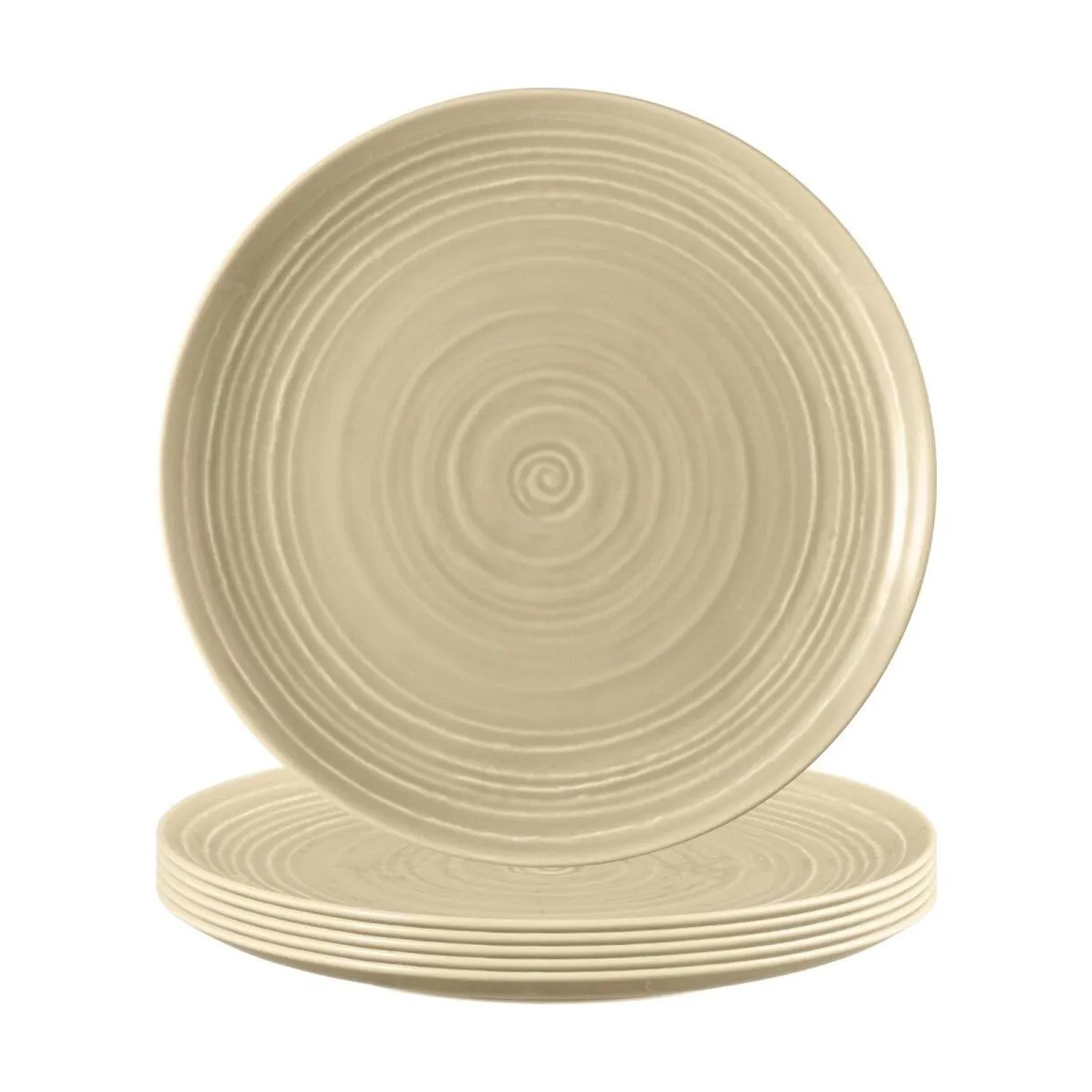 Seltmann Weiden Terra Frühstücksteller 22,5 cm 6er Set Sandbeige