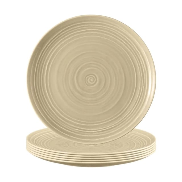 Seltmann Weiden Terra Frühstücksteller 22,5 cm 6er Set Sandbeige