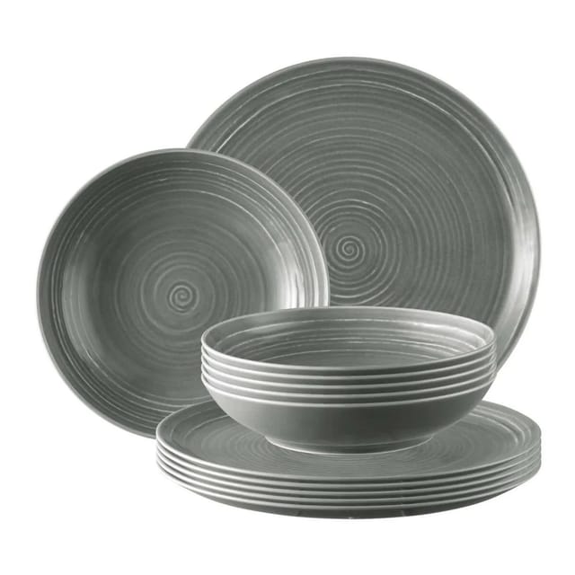 Seltmann Weiden Terra Tafelservice 12-teilig Perlgrau