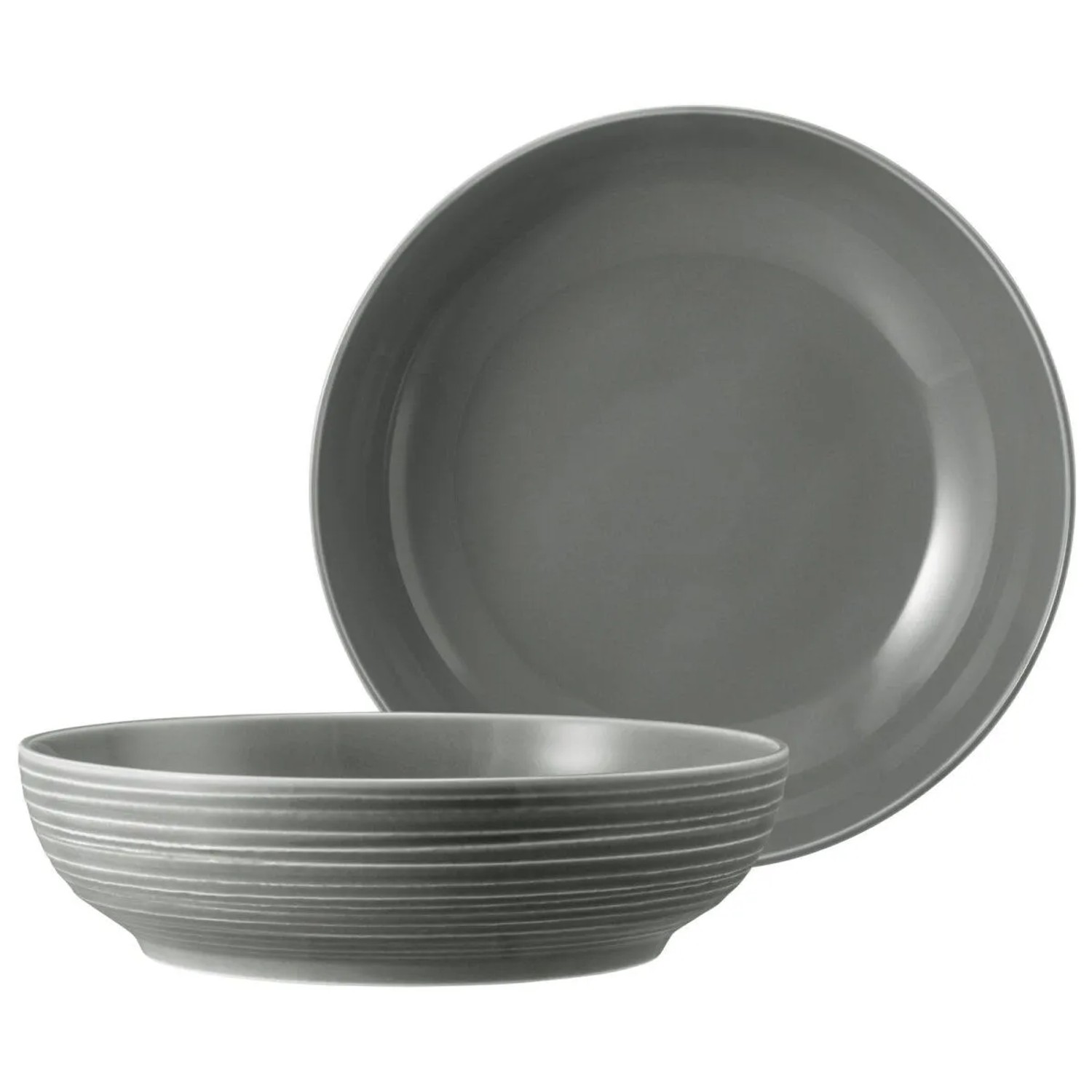 Seltmann Weiden Terra Foodbowl 25,5 cm 2er Set Perlgrau