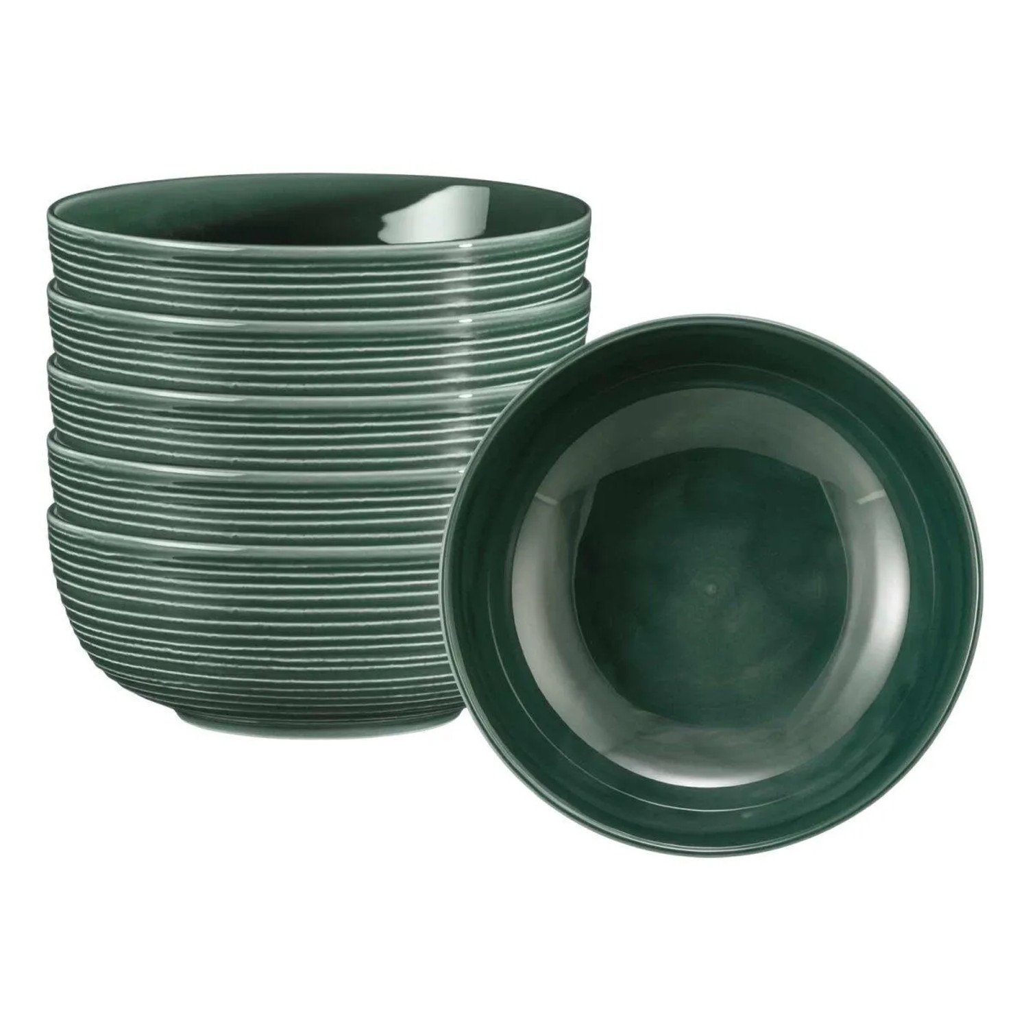 Seltmann Weiden Terra Foodbowl 20,4 cm 6er Set Moosgrün
