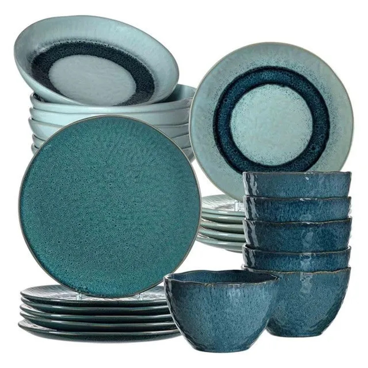 Leonardo Matera Kombiservice 24-teilig Blau