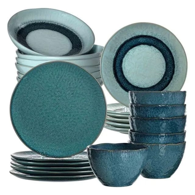 Leonardo Matera Kombiservice 24-teilig Blau