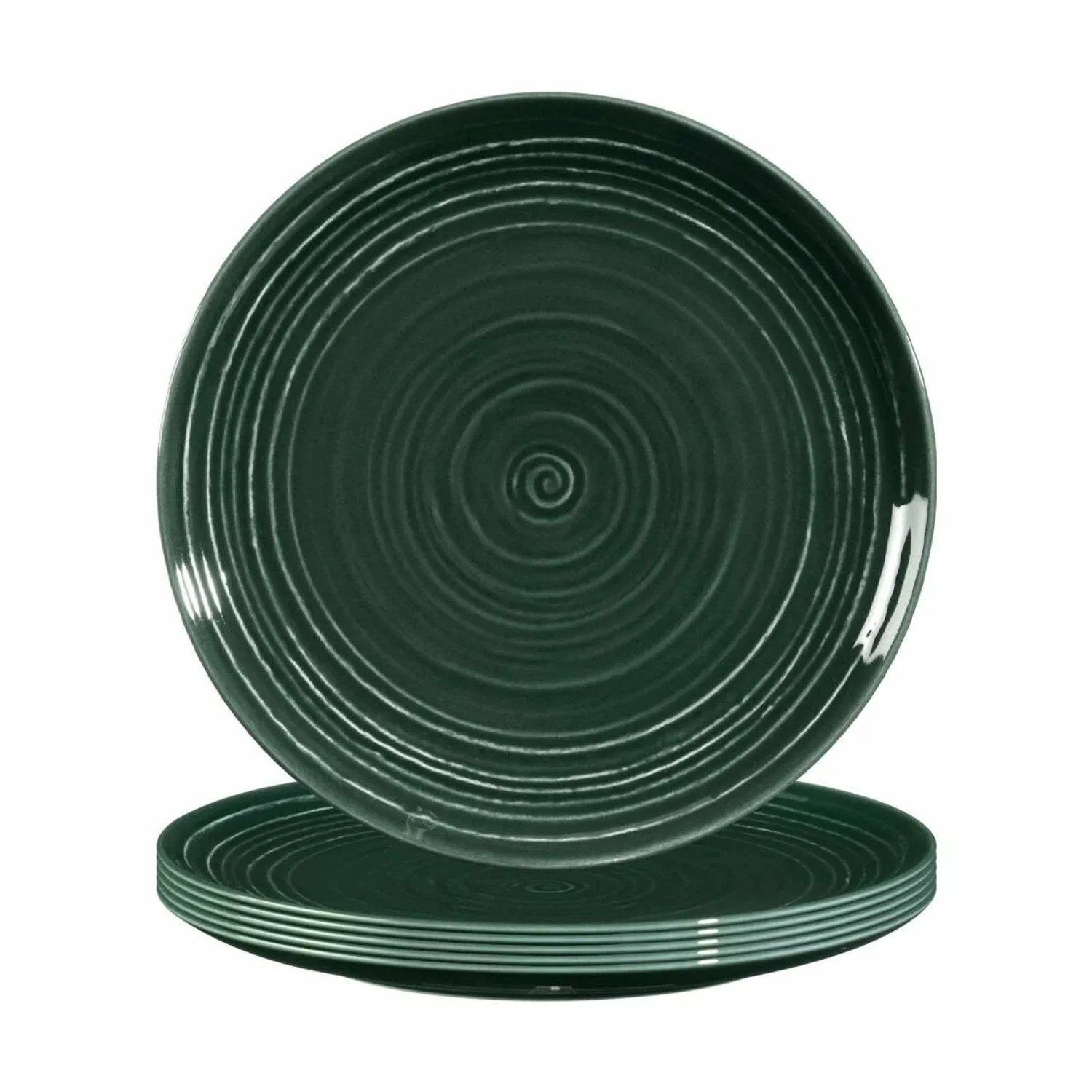 Seltmann Weiden Terra Frühstücksteller 22,5 cm 6er Set Moosgrün