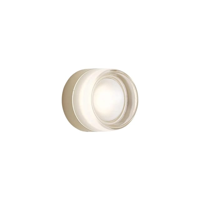 QAZQA Design Wandleuchte Beige mit Opalglas IP44 Michele