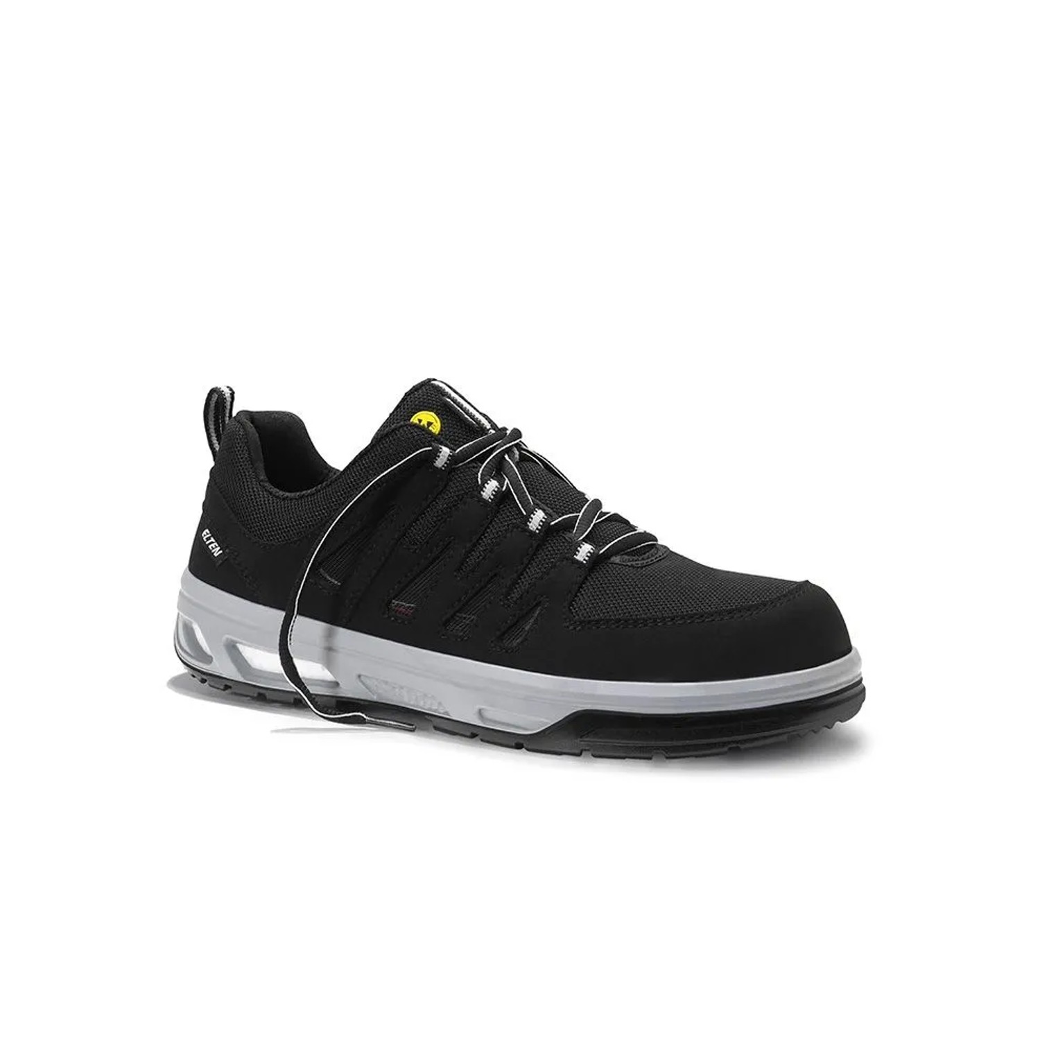 ELTEN Sicherheitshalbschuh MADDOX XX10 Air BLACK GREY Low ESD S1 Größe 37