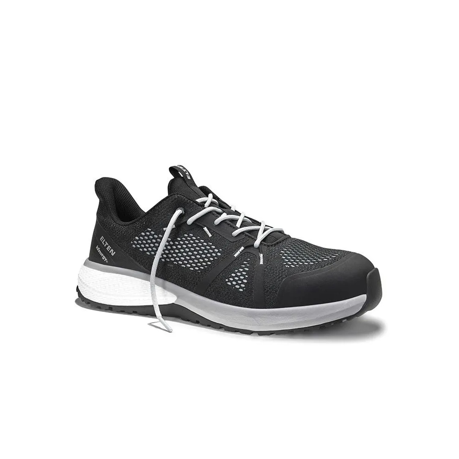 ELTEN Sicherheitshalbschuh TAIFUN XXSW BLACK GREY Low ESD S1 Größe 41