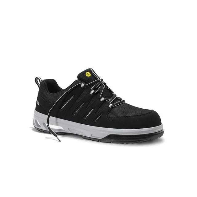 ELTEN Sicherheitshalbschuh MADDOX XX10 BLACK GREY Low ESD S2 Größe 37