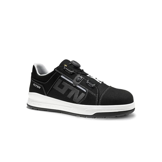 ELTEN Sicherheitshalbschuh ISAAK XXST BOA BLACK GREY Low ESD S3S Größe 36