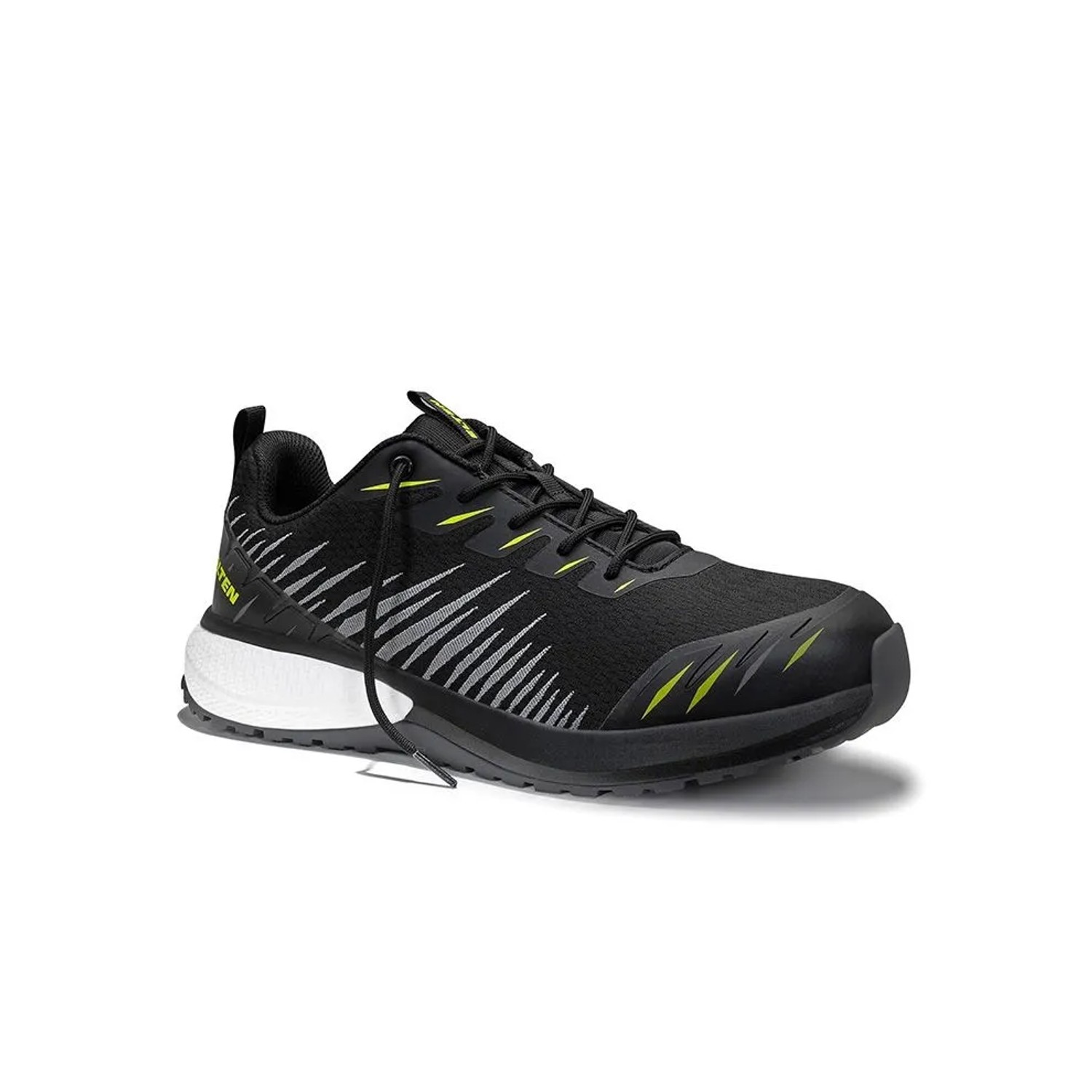 ELTEN Sicherheitshalbschuh THUNDER XXSW BLACK GREEN Low ESD S3S Größe 38
