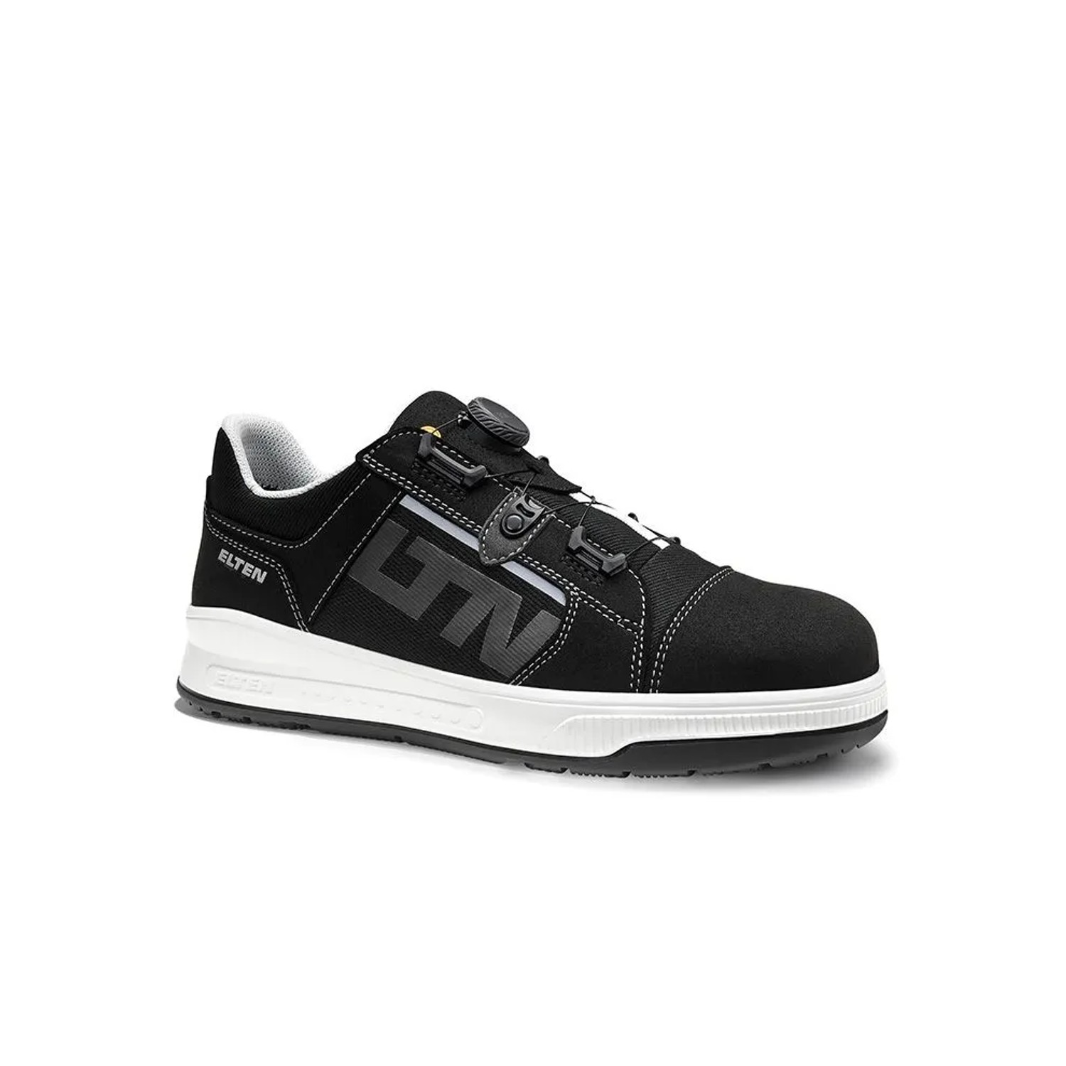 ELTEN Sicherheitshalbschuh ISAAK XXST BOA BLACK GREY Low ESD S3S Größe 46