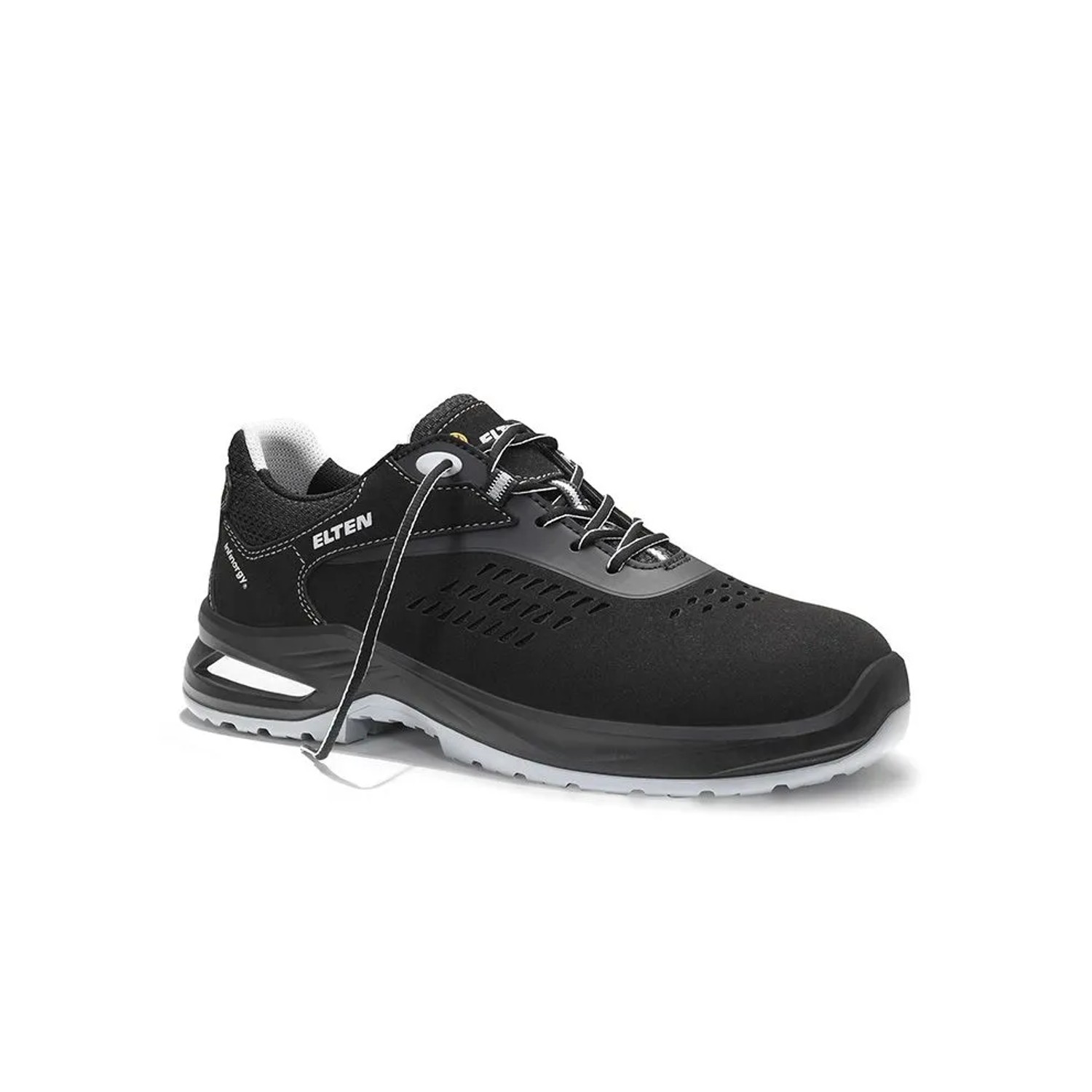 ELTEN Sicherheitshalbschuh RAY XXFIT BLACK GREY Low ESD S1 Typ 1 Größe 45