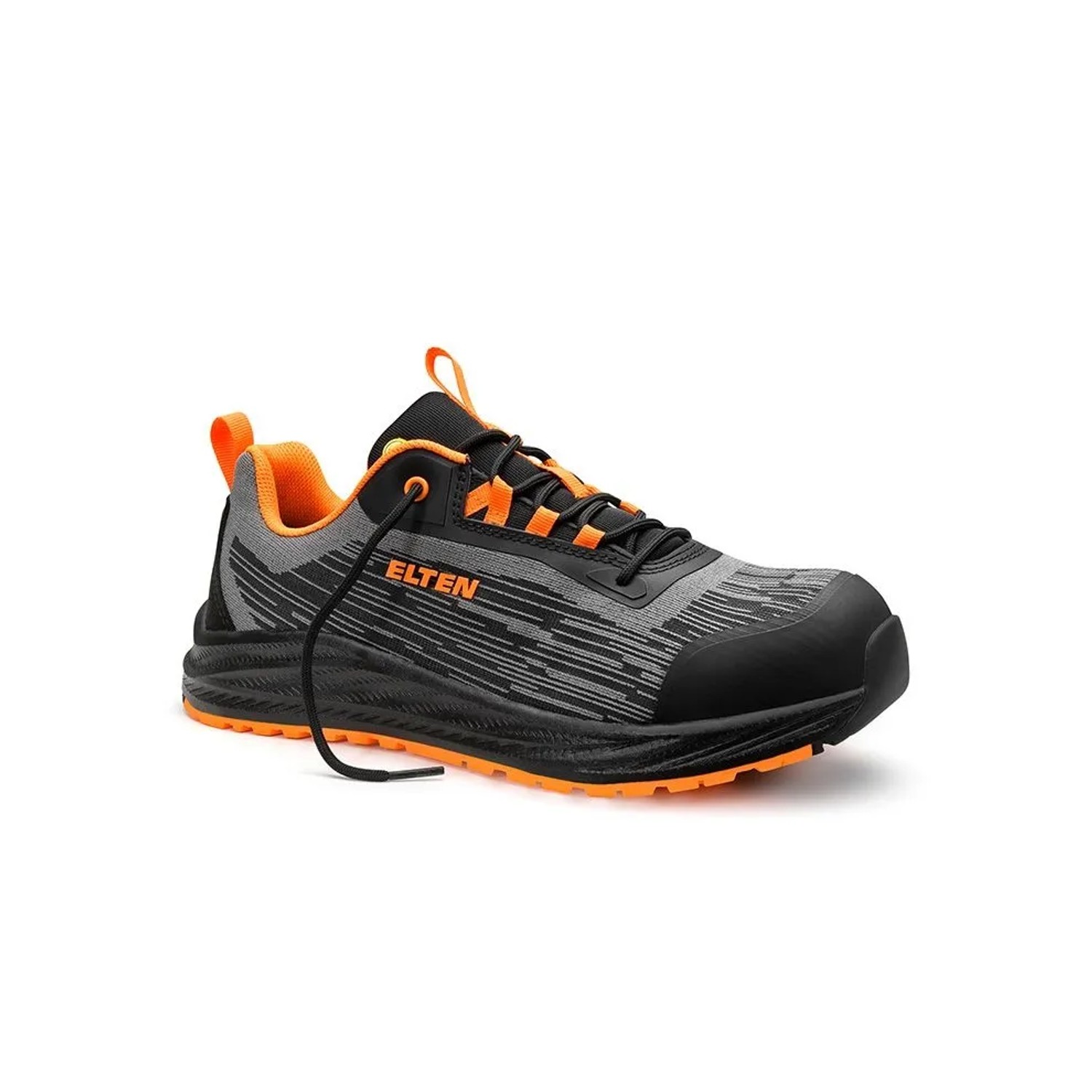 ELTEN Sicherheitshalbschuh HANKO XXNF BLACK ORANGE Low ESD S1PS Größe 37