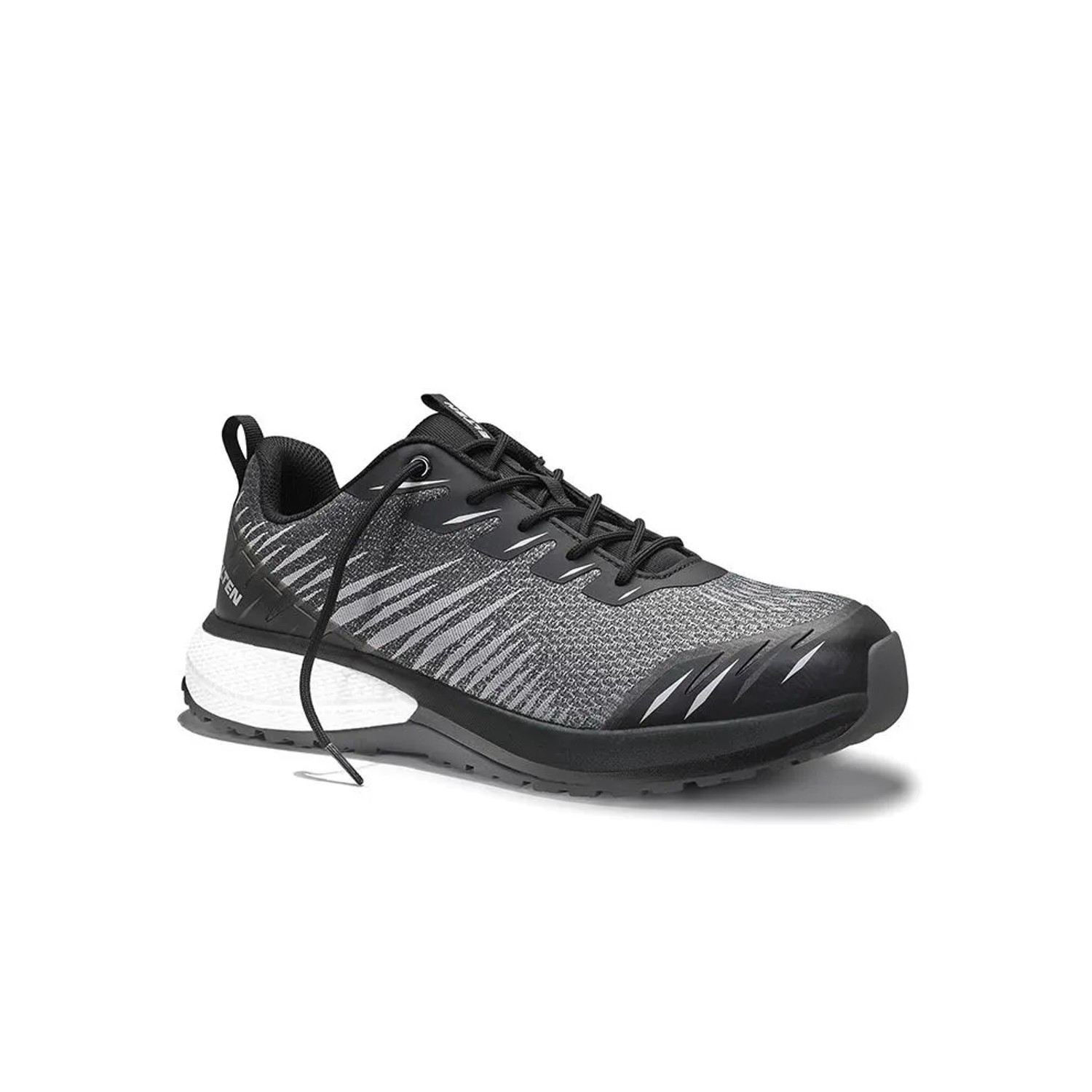 ELTEN Sicherheitshalbschuh THUNDER XXSW BLACK GREY Low ESD S3S Größe 42