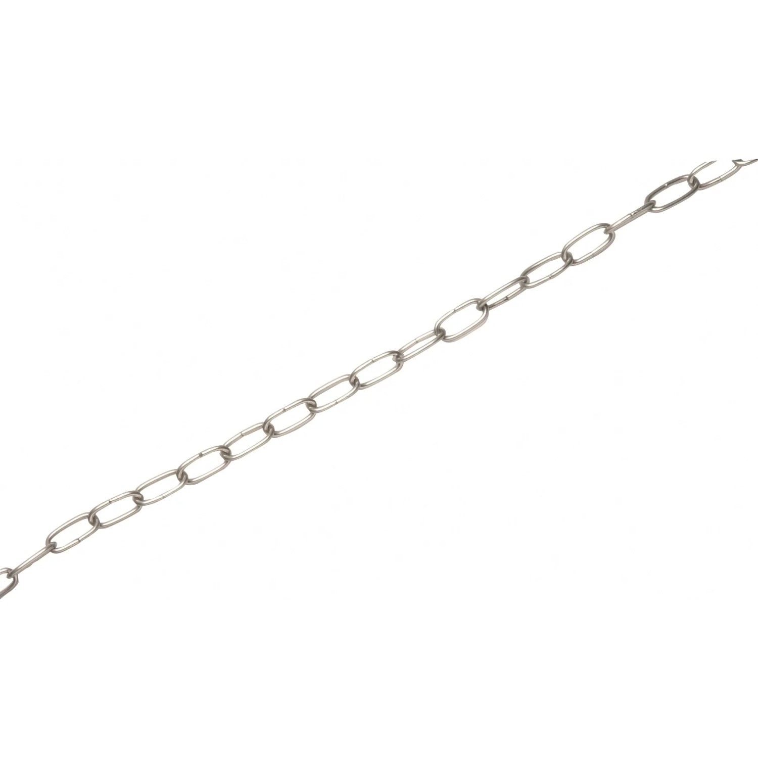 Zierkette Runddraht Edelstahl 2 mm Meterware