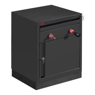 Kraftwerk Unterschrank MOBILIO PRO Kabel&Schlauchaufroller 1 Schublade