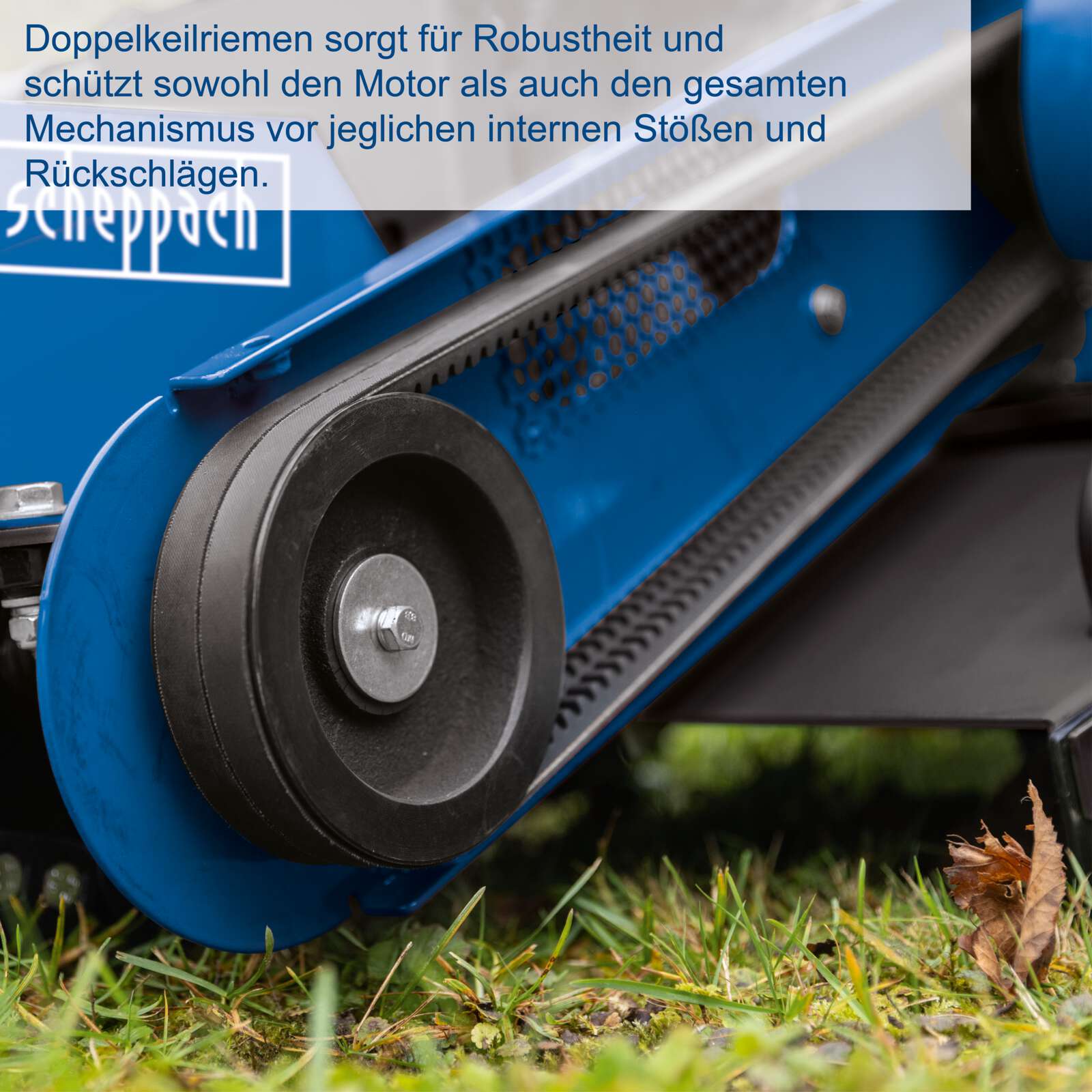 Benzin-Baumstumpffräse SGM4200 Scheppach - 12PS | 3600 1/min | 9 Fräszähne | 23,5cm Frästiefe | 60cm Fräshöhe | 6,5L Tank | Seilzug