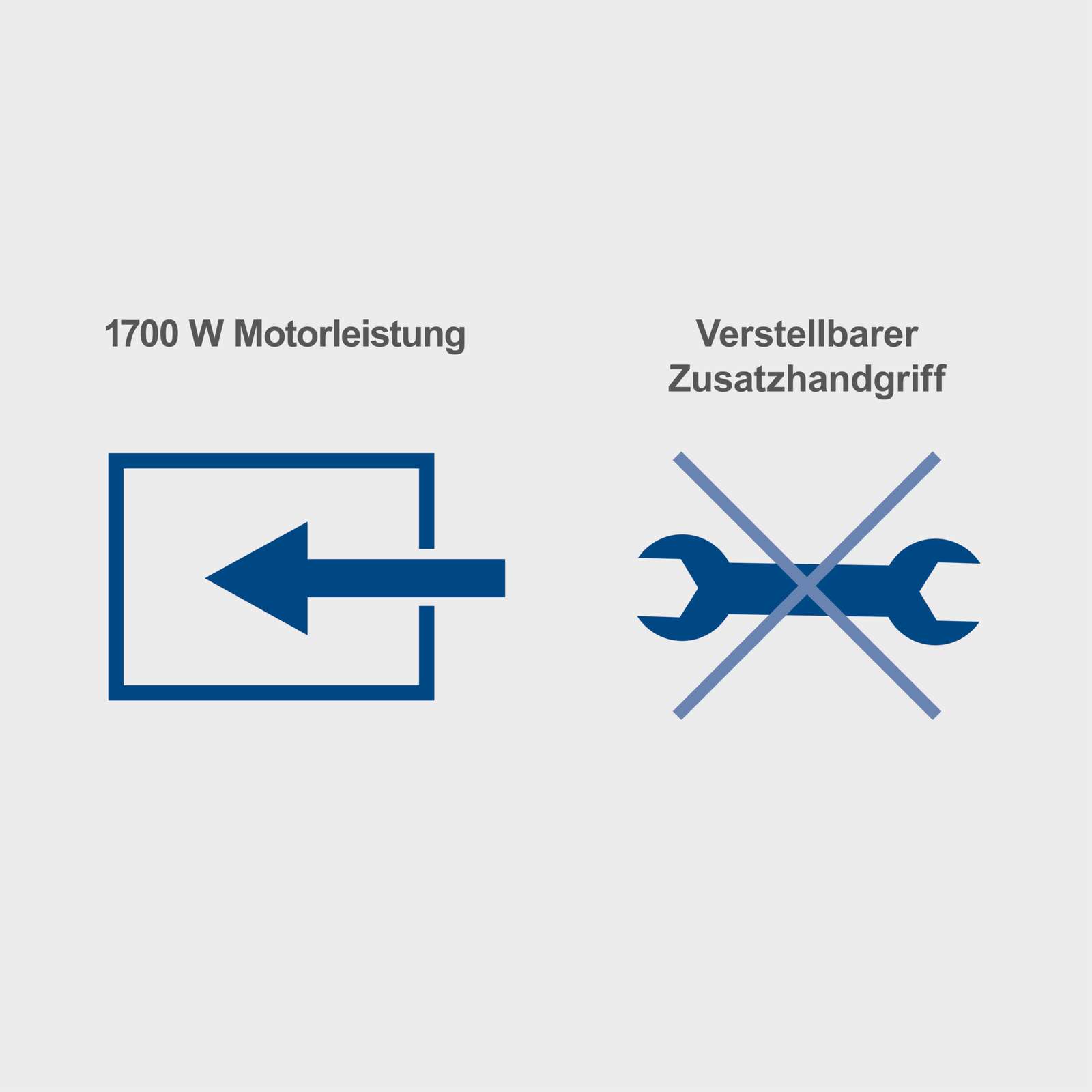 Abbruchhammer AB2000 Scheppach - 1700W | 60J Schlagkraft | 2100bpm Schlagzahl | SDS-Max | inkl. Koffer, Zubehör, Spitz- und Flachmeißel Bild 3