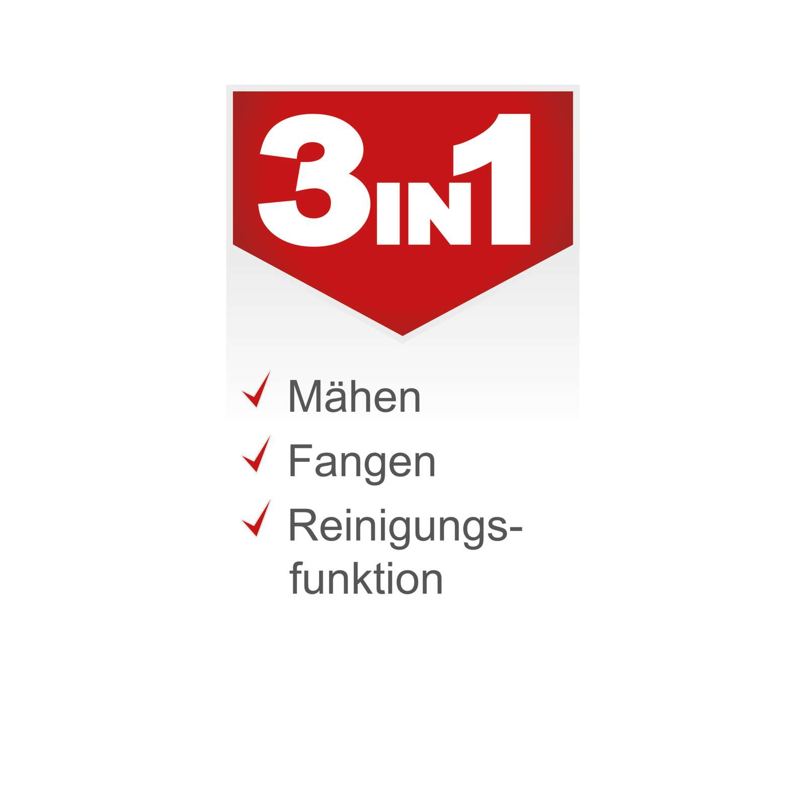 Benzin-Rasenmäher MP132-42 Scheppach - 3.4 PS | 42cm Schnittbreite | 45L Fangbox | Schnitthöhenverstellung | inkl. Motoröl Bild 4