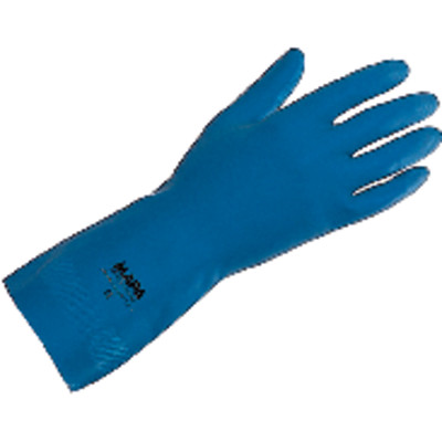 Chemikalienschutzhandschuh SUPERFOOD 177, Kat. III, blau, Größe 7