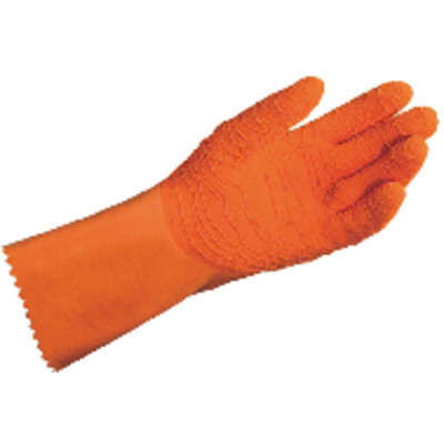 Handschuh HARPON 321, orange, Größe 10