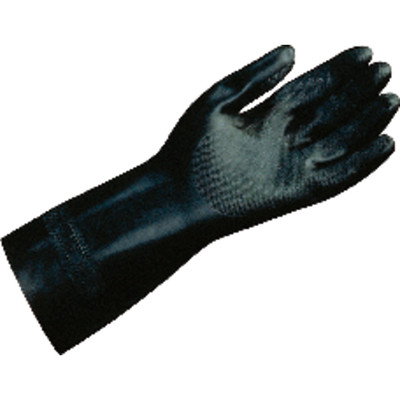 Chemikalienschutzhandschuh TECHNIC 420, Kat. III, schwarz, Größe 10